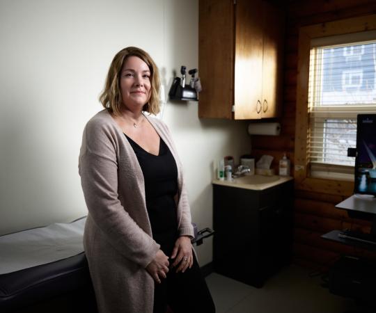 Nurse practitioner Michelle Wolsky