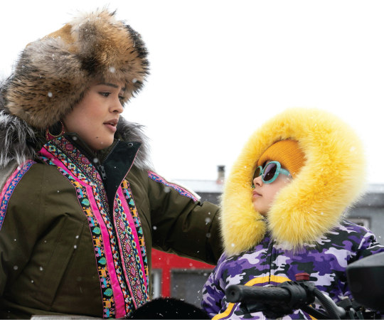 Photos courtesy of APTN, CBC, Netflix/Jasper Savage