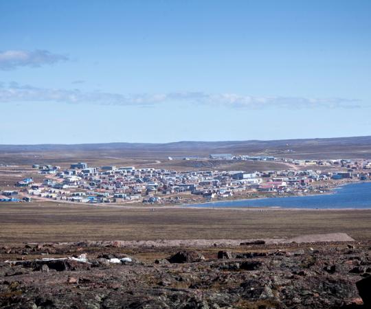 Nunavut's only inland community. Photo by Hannah Eden