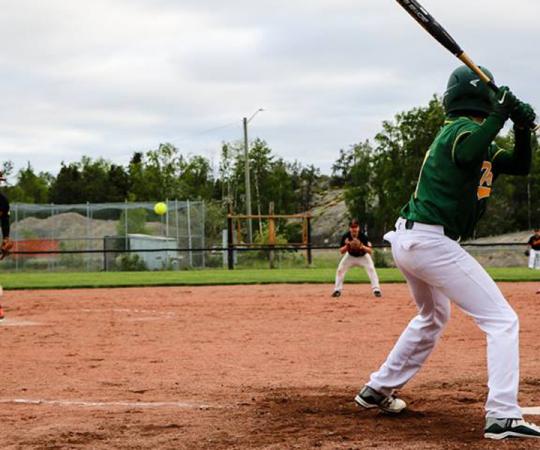 Tommy Forrest Ballpark in Yellowknife. Photo courtesy Ollie Williams