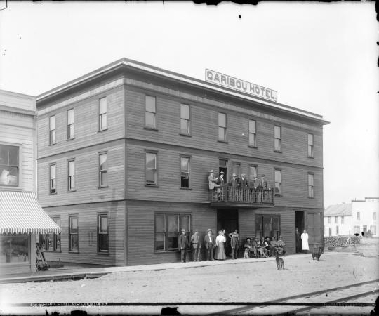 The famous Caribou Hotel is a designated Yukon Historic Site and one of the oldest buildings in the Yukon's Southern Lakes region. 