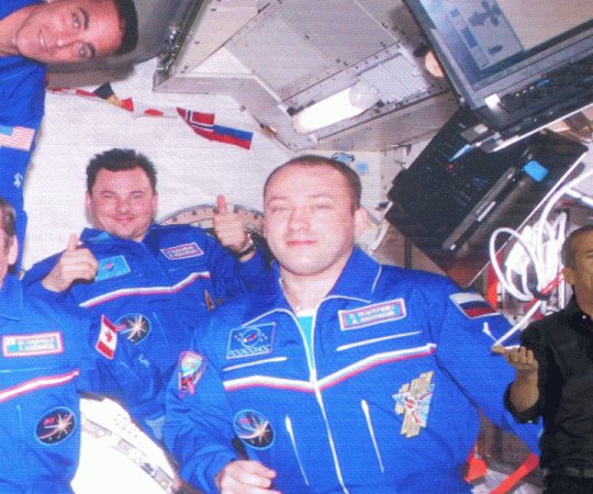 Chris Hadfield speaks in Budapest in May 2016—the celebrated astronaut was at one time a CF-18 pilot, testing the boundaries of the Canadian Arctic. Photo by Elekes Andor