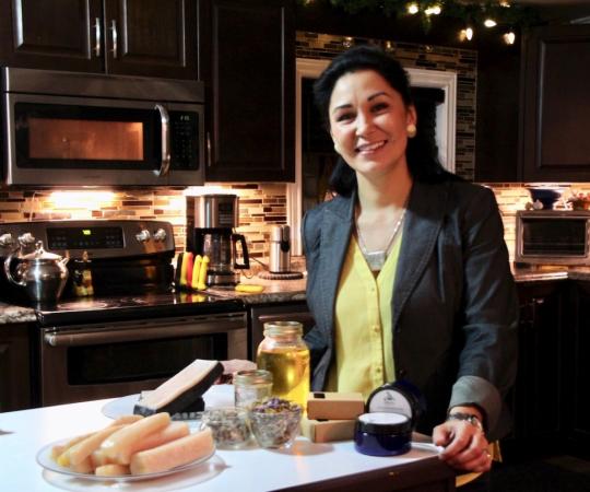 Bernice Clarke, founder of Uasau Soap. Photo by Beth Brown