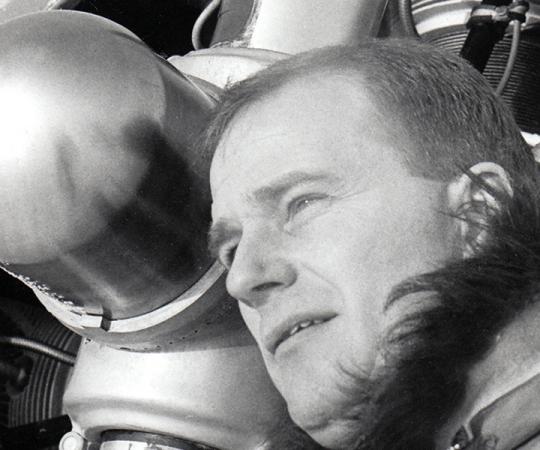 Bob Engle pioneered scheduled flight service across the North. Photo courtesy Roxy Engle