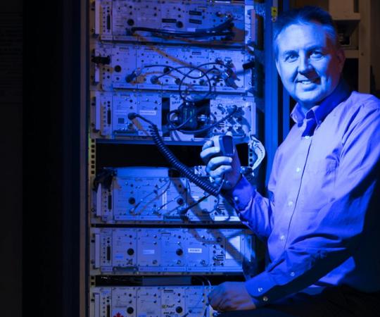 Scott Williamson’s hobby does more than keep him connected. It also takes him off the grid. Way off.  