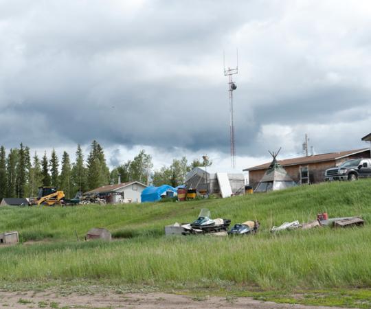 Jean Marie River, population 60, is nestled along the shore of the Mackenzie River, in the Dehcho region of the NWT. Photo by Herb Mathisen