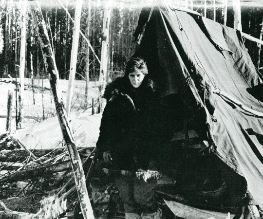 Helen Klaben was near death when she was rescued in 1963. She and Ralph Flores had survived a plane crash and six hungry, cold weeks in the bush. Courtesy Charles Hamilton