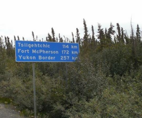 THAT'S A LONG WAY BETWEEN TOWNS, PILGRIM. PHOTO COURTESY OF MARCO MARDER