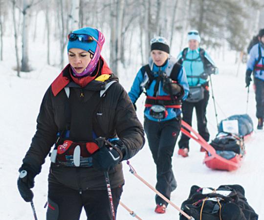The Yukon Arctic Ultra draws adventurous runners, cross-country skiers and fat-bikers from around the world. Photo by Michael Ericsson