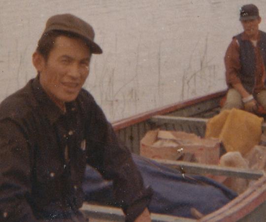 Louie and a friend get ready to head out. Photo by Roger Brunt