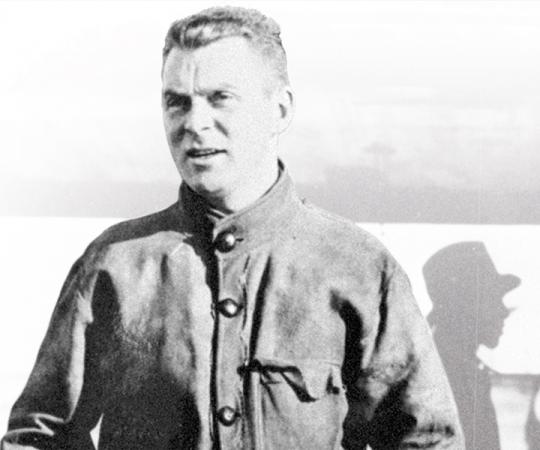 Lost? Never. Punch Dickins would just land, make a cup of tea and get his bearings. NWT Archives/Wop May Fonds/N-1992-213: 0188 