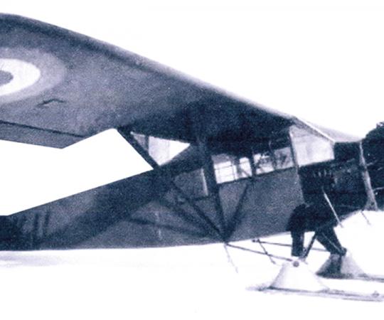 The Fairchild FC-2 Razorback. Photo courtesy Royal Aviation Museum of Western Canada