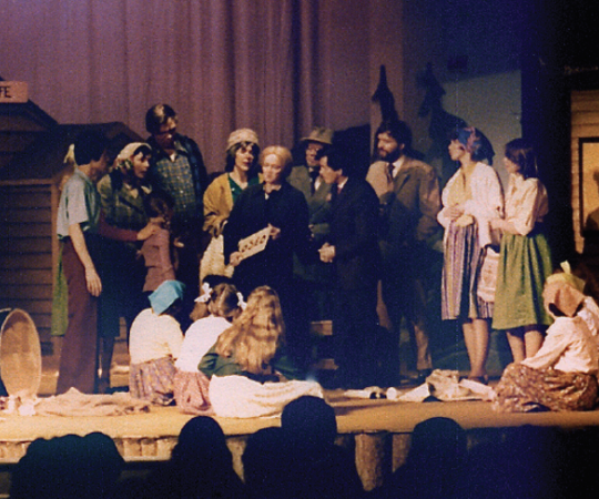 The cast of “Two Hands and Forever” was made up of people from all facets of life. 