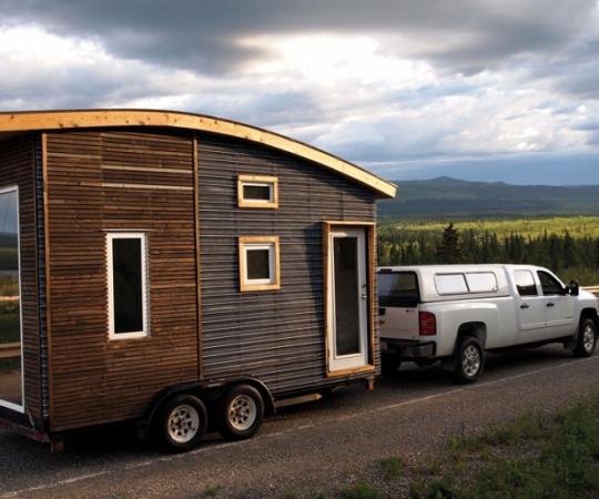 The latest trend in the North? Tiny, mobile homes. Photo courtesy ATA Pop Homes & Leaf House