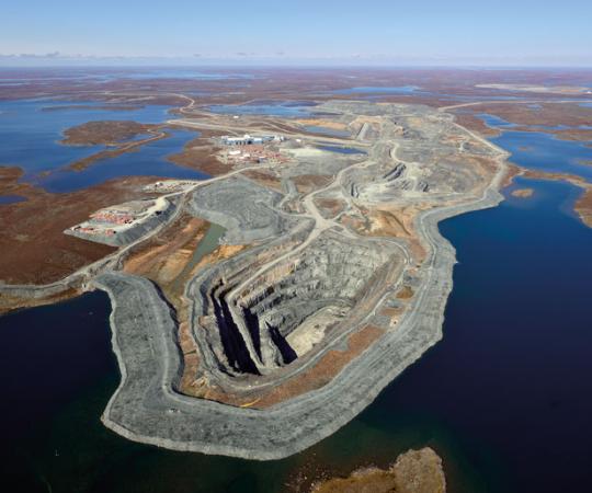 Agnico Eagle's Meadowbank gold mine near Baker Lake, Nunavut. All images courtesy of Agnico Eagle.