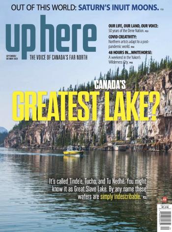 Cover image of Up Here's September/October issue