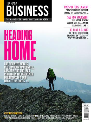 Cover of Up Here Business