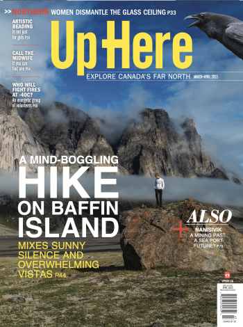 a hike on Baffin Island