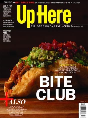 Up Here magazine cover