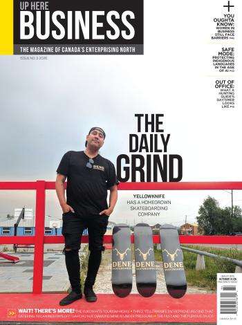 Up Here magazine cover