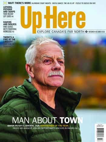 Up Here magazine cover
